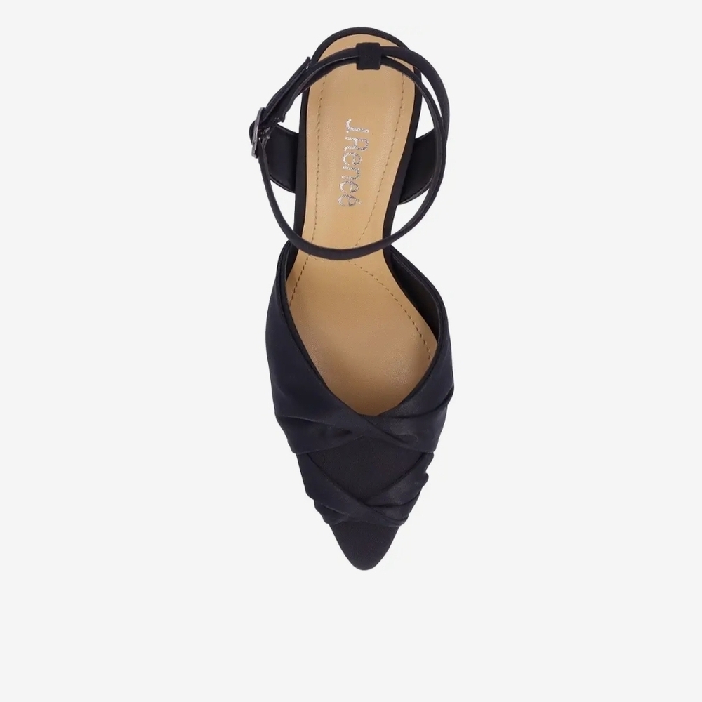 New! J.Reneé LEANDER 8.5W Black Satin - Picture 1 of 3
